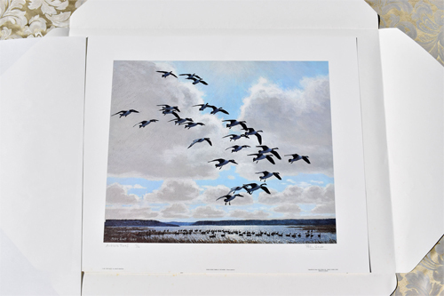 Canada Geese Coming to the Marsh - Full Sheet